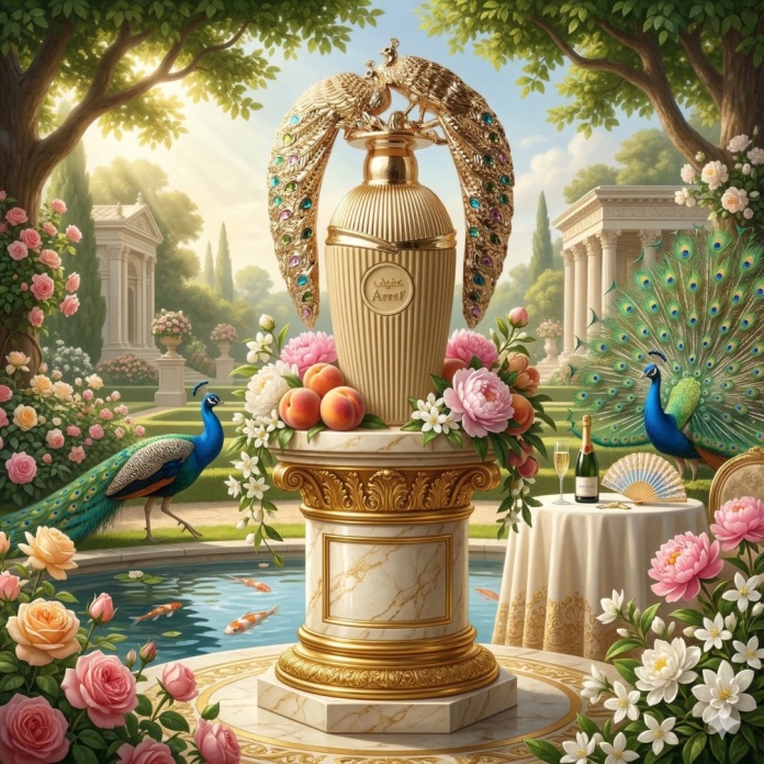 Bestseller 2024 Lattafa Afeef prezentowany jako elegancki prezent w luksusowym opakowaniu.